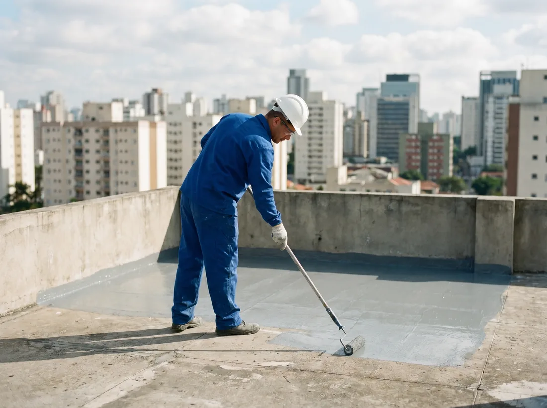 Impermeabilização de terraço
